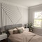 Ekena Millwork 48H x 1T Adjustable PVC Slat Wall Panel Kit w/ 3W Slats, Unfinished contains 15 Slats SWP60X48X1000UN - alternate 2